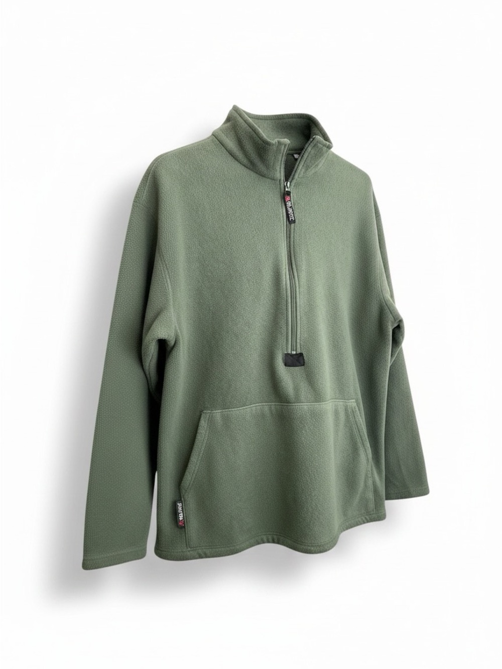 USMC Peckham Polartec Fleece Pullover Jacket Shirt Olive Green Size Large